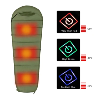 batteriebetriebener Schlafsack wärmer